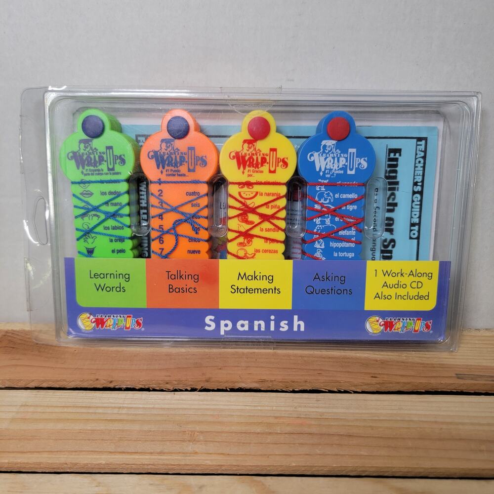 Learning Wrap-Ups: Spanish Introductory Kit NEW / SEALED